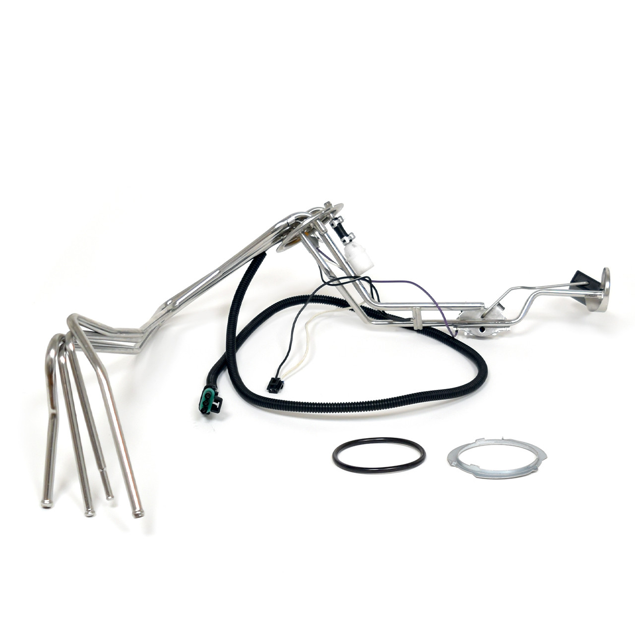 eClassics 1982-1984 Chevrolet Camaro Fuel Sending Unit EFI For Analog Dash Gauge With 3-Wire Connector 4-Outlet Stainless Steel