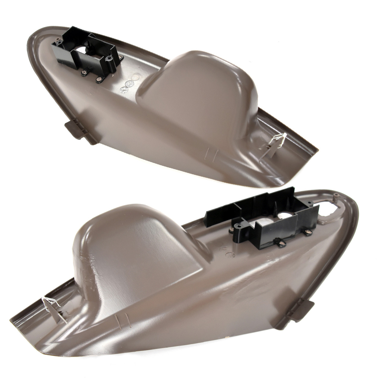 eClassics 1994-2004 Ford Mustang Door Panel Switch Housing Driver & Passenger Side PAIR Coupe Dark Parchment