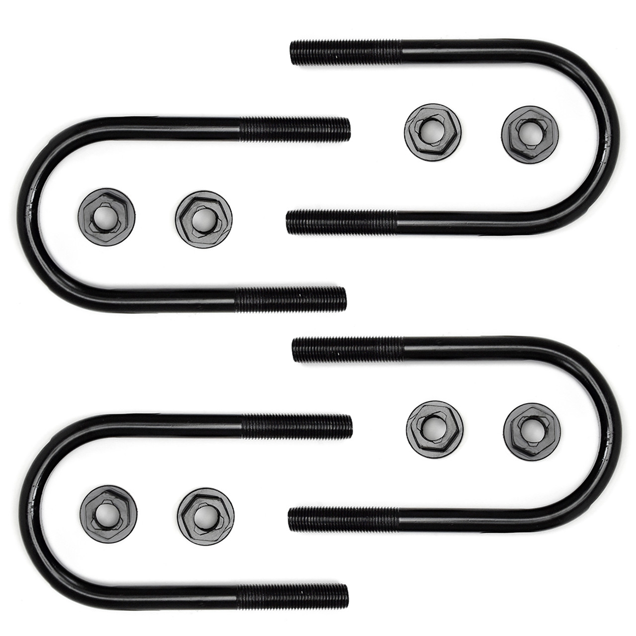 eClassics 1964-1965 Ford Ranch Wagon Rear Leaf Spring Axle U-Bolt - 4 Bolt Set