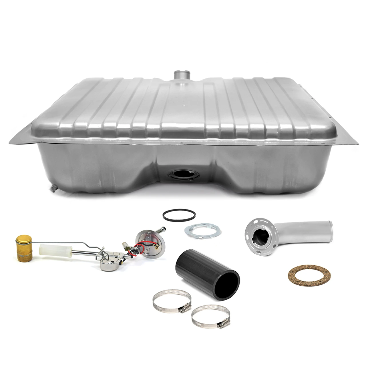 eClassics 1969 Ford Mustang Fuel Tank Kit - 20 Gallon, 3/8" Sending Unit With Low Level Sensor, Filler Neck