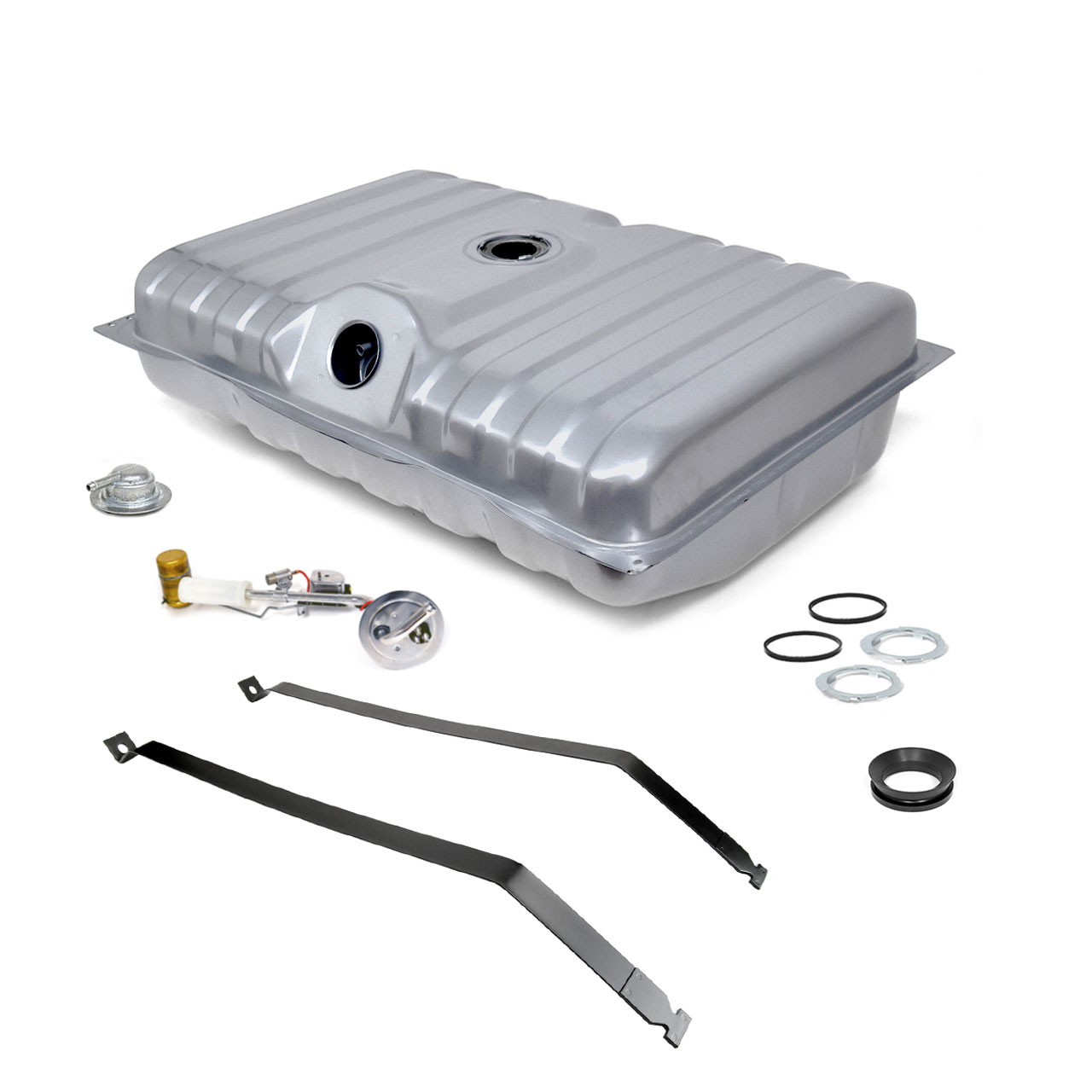 eClassics 1971-1973 Mercury Cougar Fuel Tank Kit With Low Fuel Level Sensor - Straps, Gasket, Sending Unit, Vapor Separator