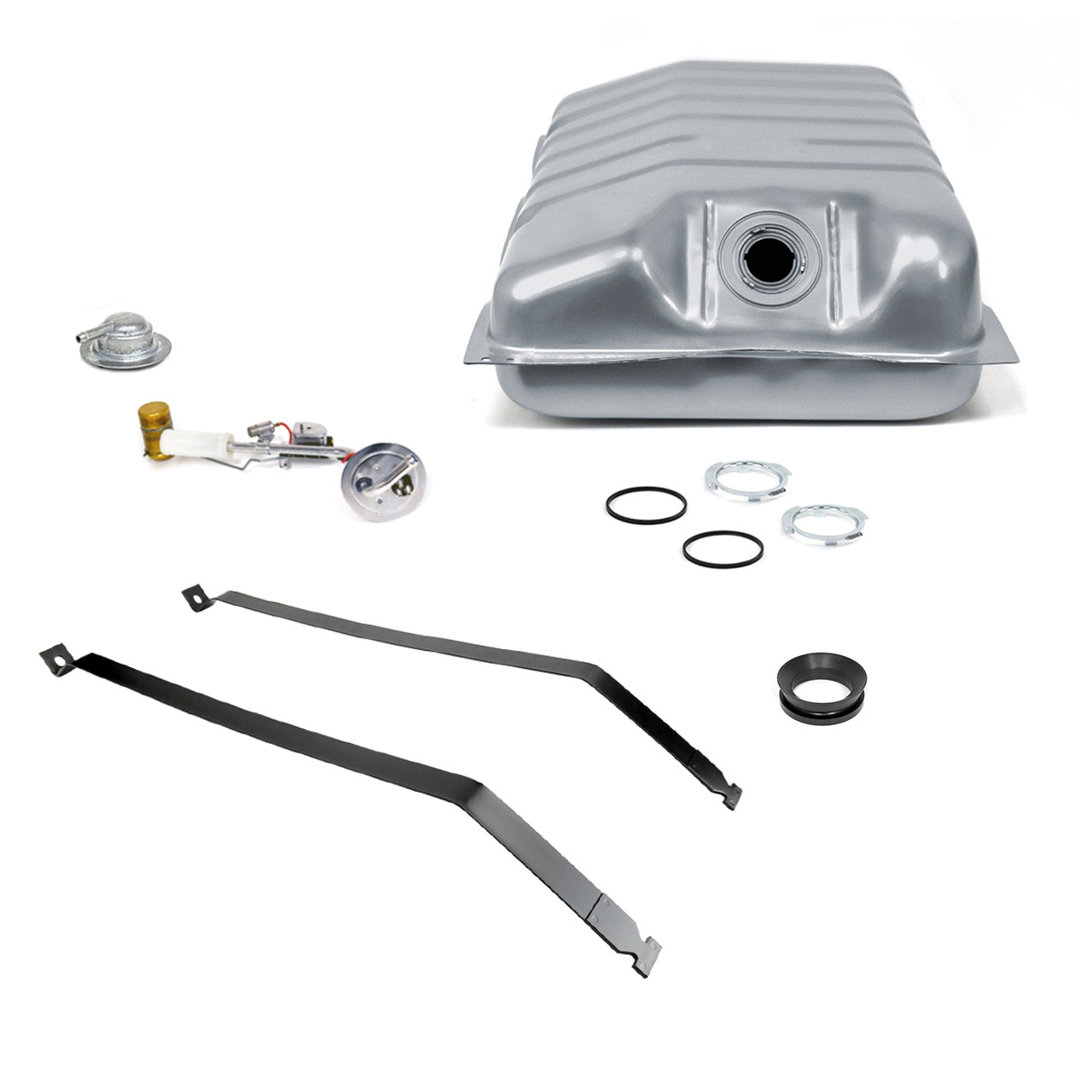 eClassics 1971-1973 Mercury Cougar Fuel Tank Kit With Low Fuel Level Sensor - Straps, Gasket, Sending Unit, Vapor Separator