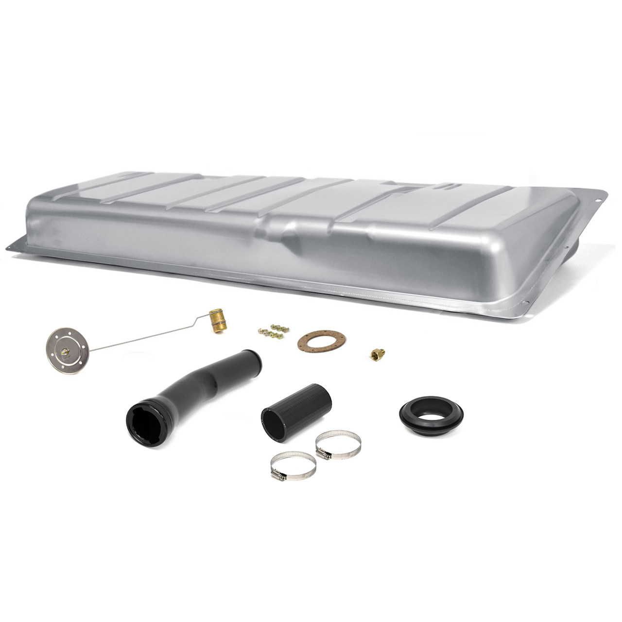 eClassics 1957-1960 Ford F-100 Pickup Truck Fuel Tank Kit - 18 Gallon In-Cab, Sender For Aftermarket Gauge, Filler, Hose, Grommet