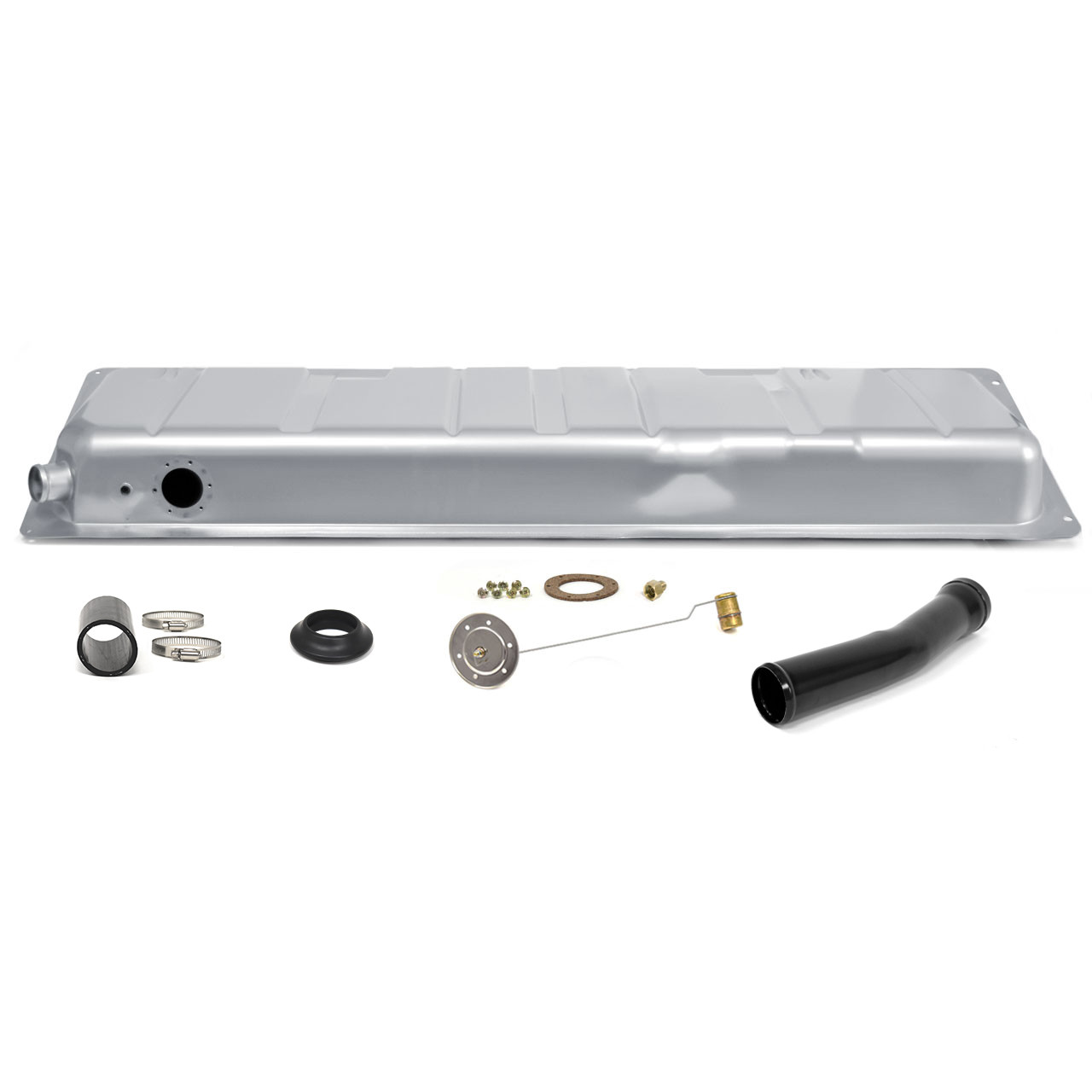 eClassics 1957-1960 Ford F-100 Pickup Truck Fuel Tank Kit - 18 Gallon In-Cab, Sender For Aftermarket Gauge, Filler, Hose, Grommet