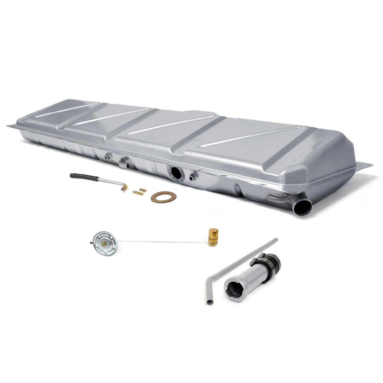 eClassics 1971-1972 Ford F-100 Pickup Truck Fuel Tank Kit - 18.5 Gallon In-Cab Evap, Sender, Filler, Vent Tube