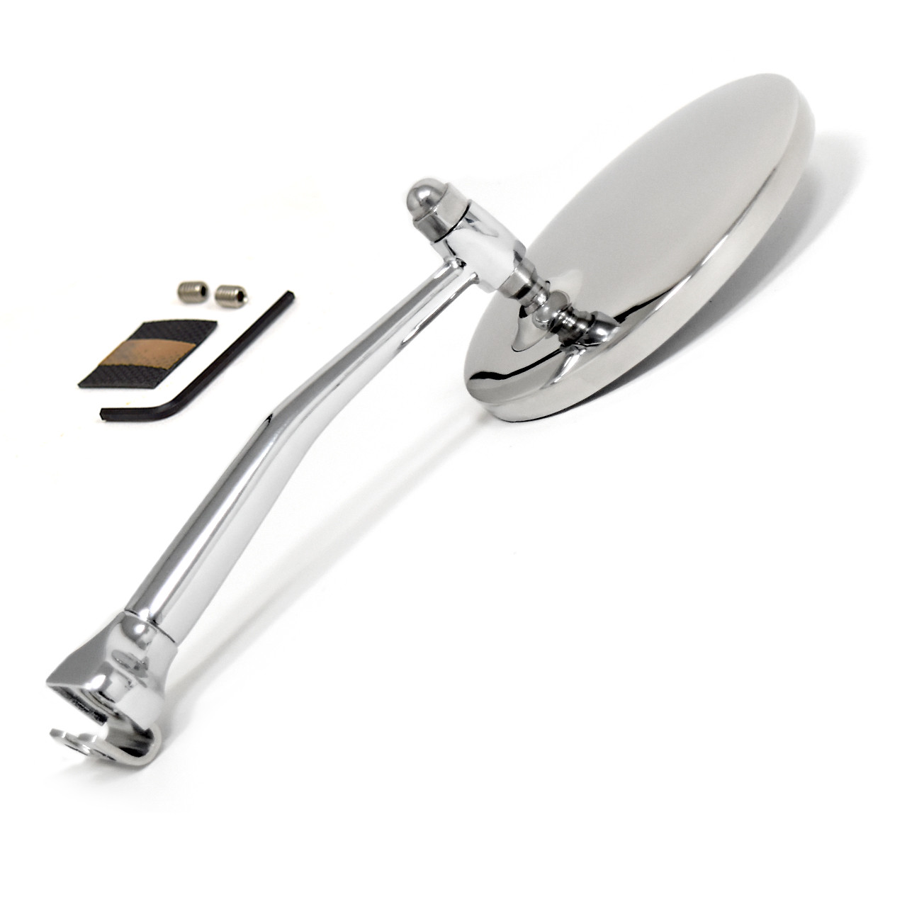 eClassics 1975-1978 GMC C25 Pickup Truck Peep Mirror 4 Inch With Extended Arm Driver Side Or Passenger Side