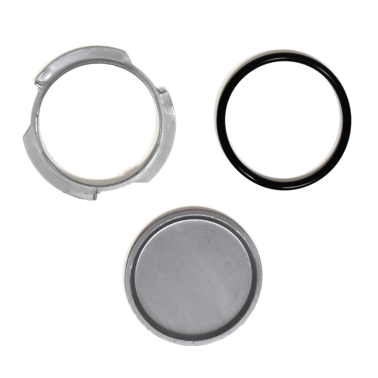 eClassics 1977-1978 GMC K35 Pickup Truck Fuel Tank Block Off Plate Lock-Ring Style For 3-5/8" Opening