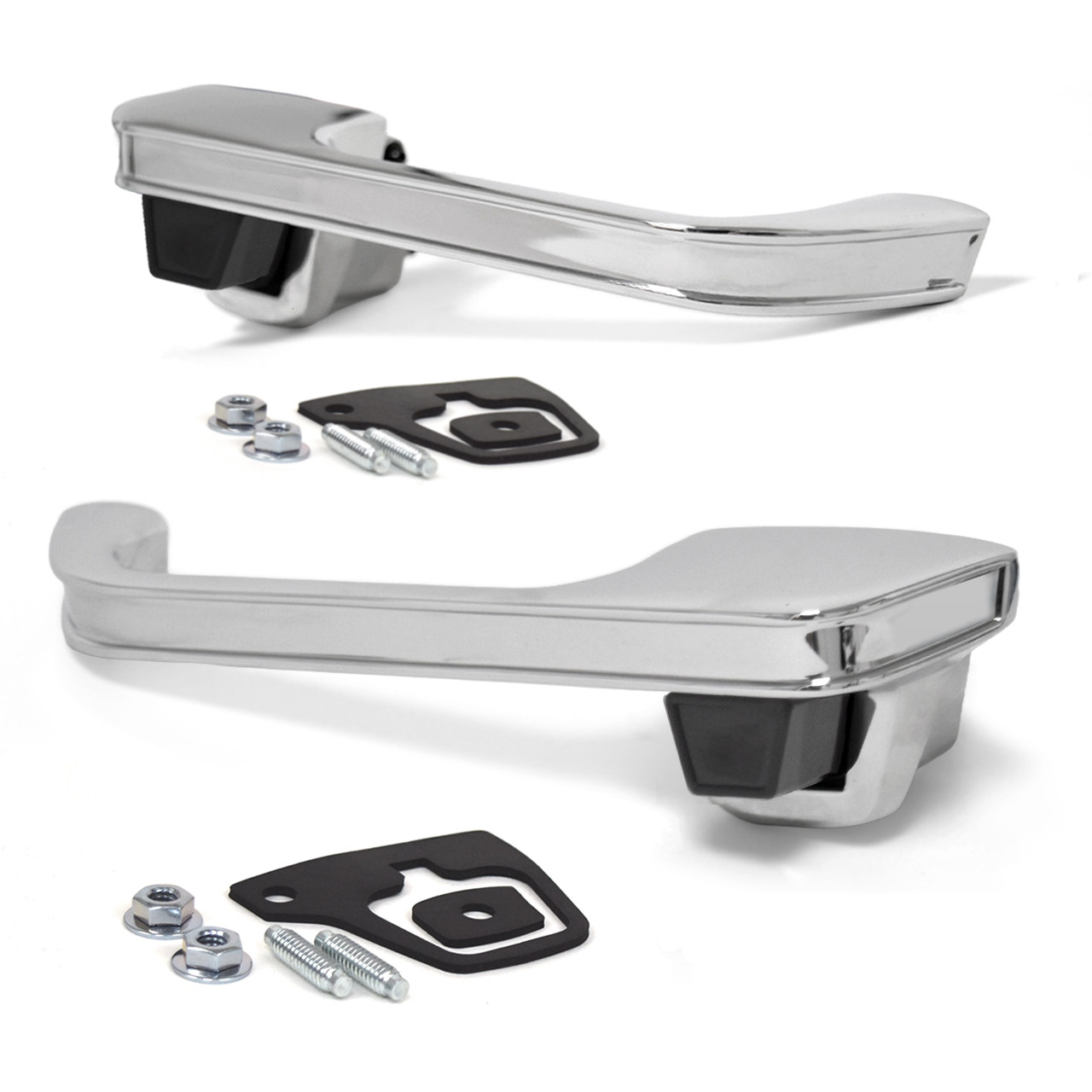 eClassics 1973-1974 Chevrolet Blazer Outside Door Handle Chrome Pair