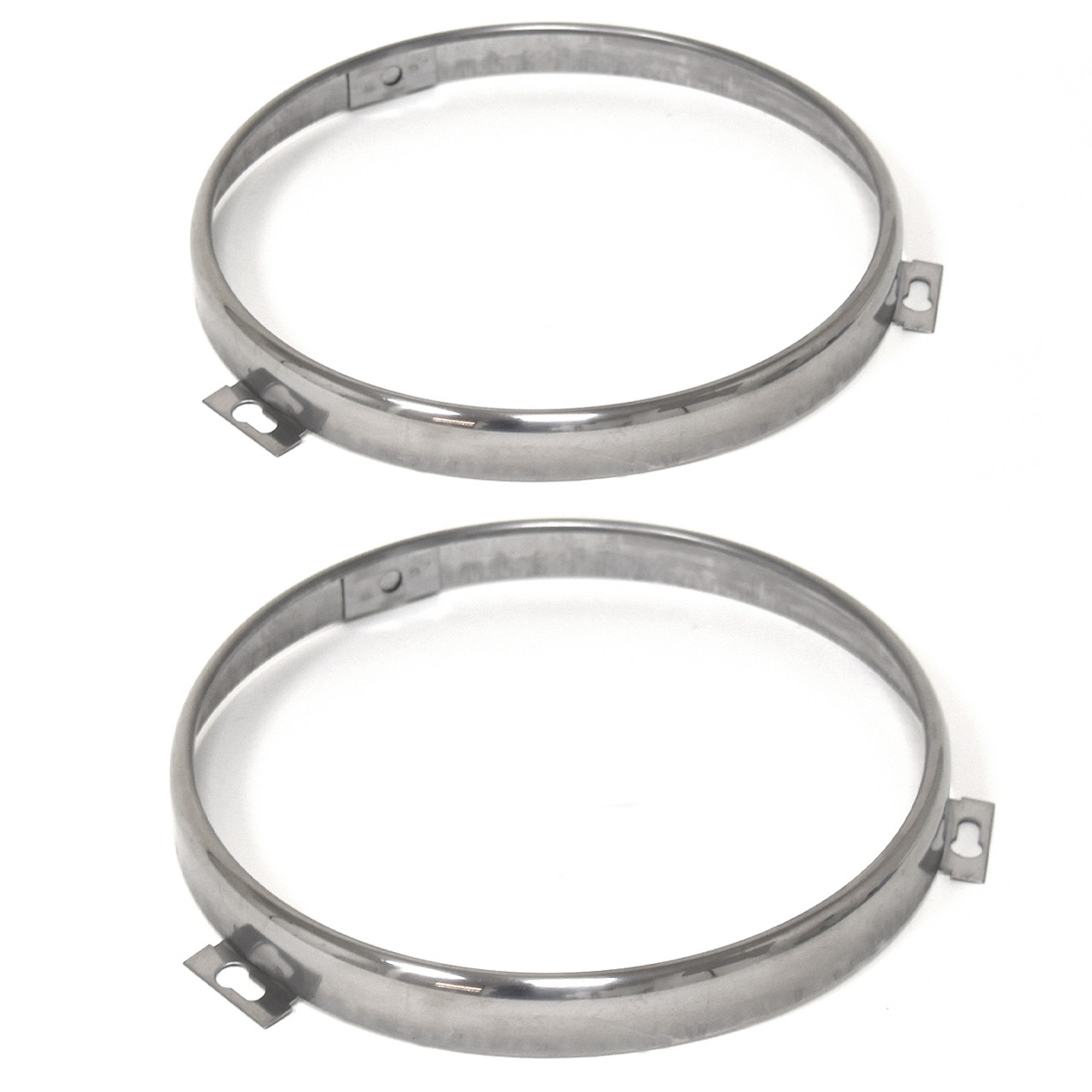 eClassics 1970-1977 Mercury Comet Headlight Retaining Ring 7" Diameter 5/8" Wide Pair