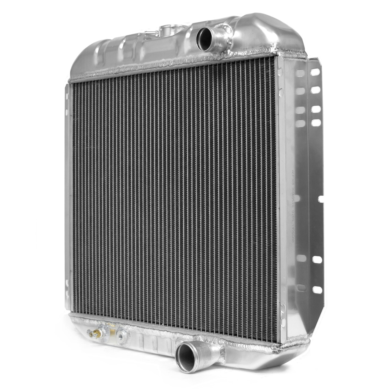 ACP FM-ER203 1963-1967 Ford Galaxie Maxcore 2-Row Performance Aluminum Radiator 20" 260/289/302/351W