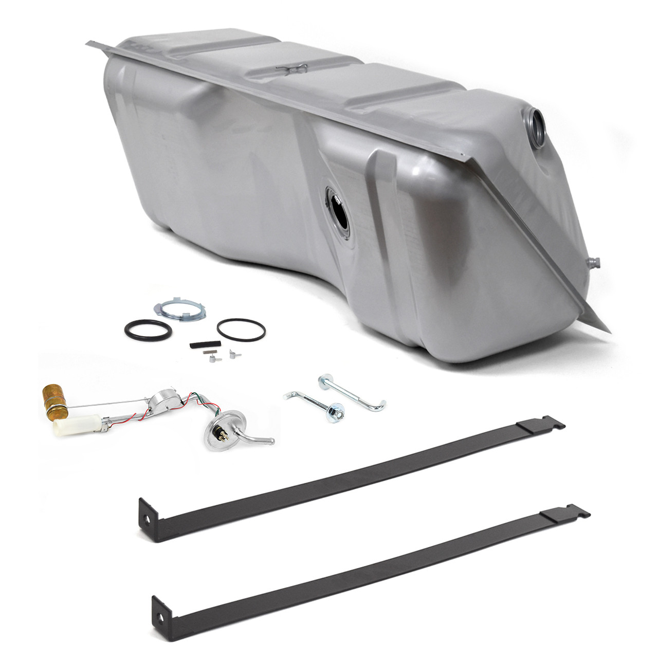 eClassics 1964-1966 Ford Thunderbird Fuel Tank Kit - 16.5 Gallon, 3/8" Sender With Sensor, Straps