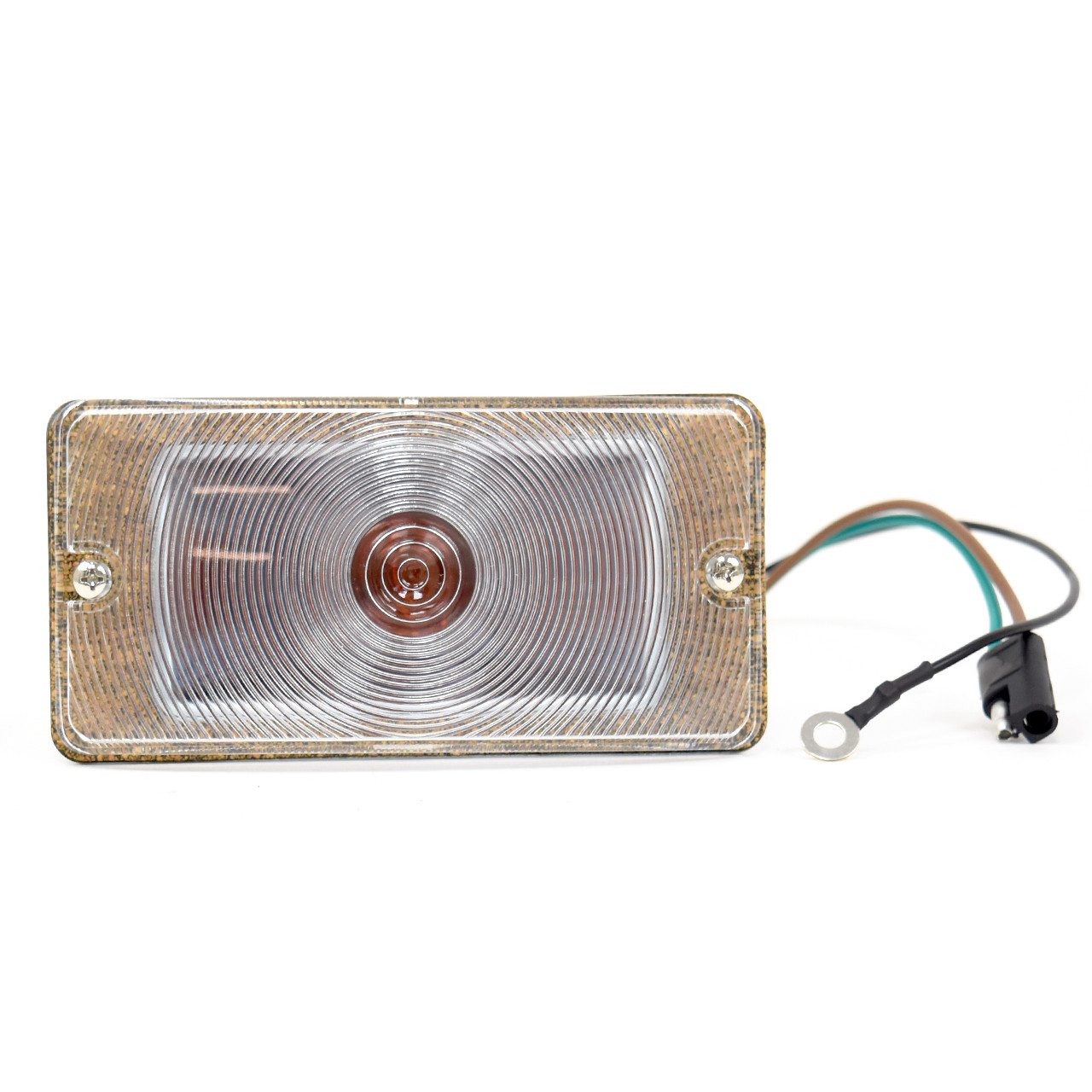 eClassics 1959-1964 Ford F-250 Pickup Truck Turn Signal Parking Light Assembly With Clear Lens Fits LH or RH