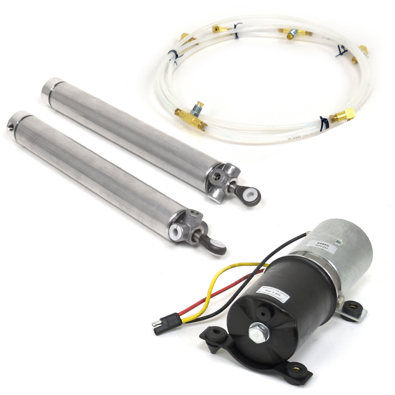 ACP FM-EM001 1965-1968 Mercury Monterey Convertible Top Motor Pump KIT - Cylinders, Hoses