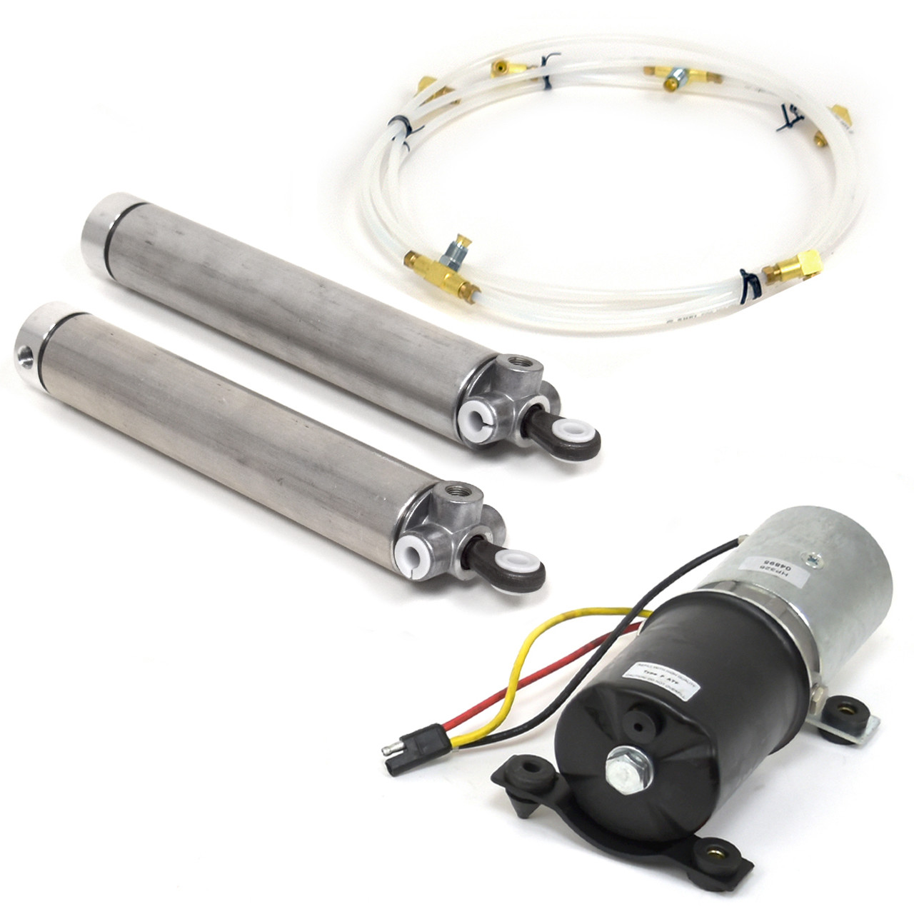 ACP FM-EM001 1969-1970 Mercury Monterey Convertible Top Motor Pump KIT - Cylinders, Hoses