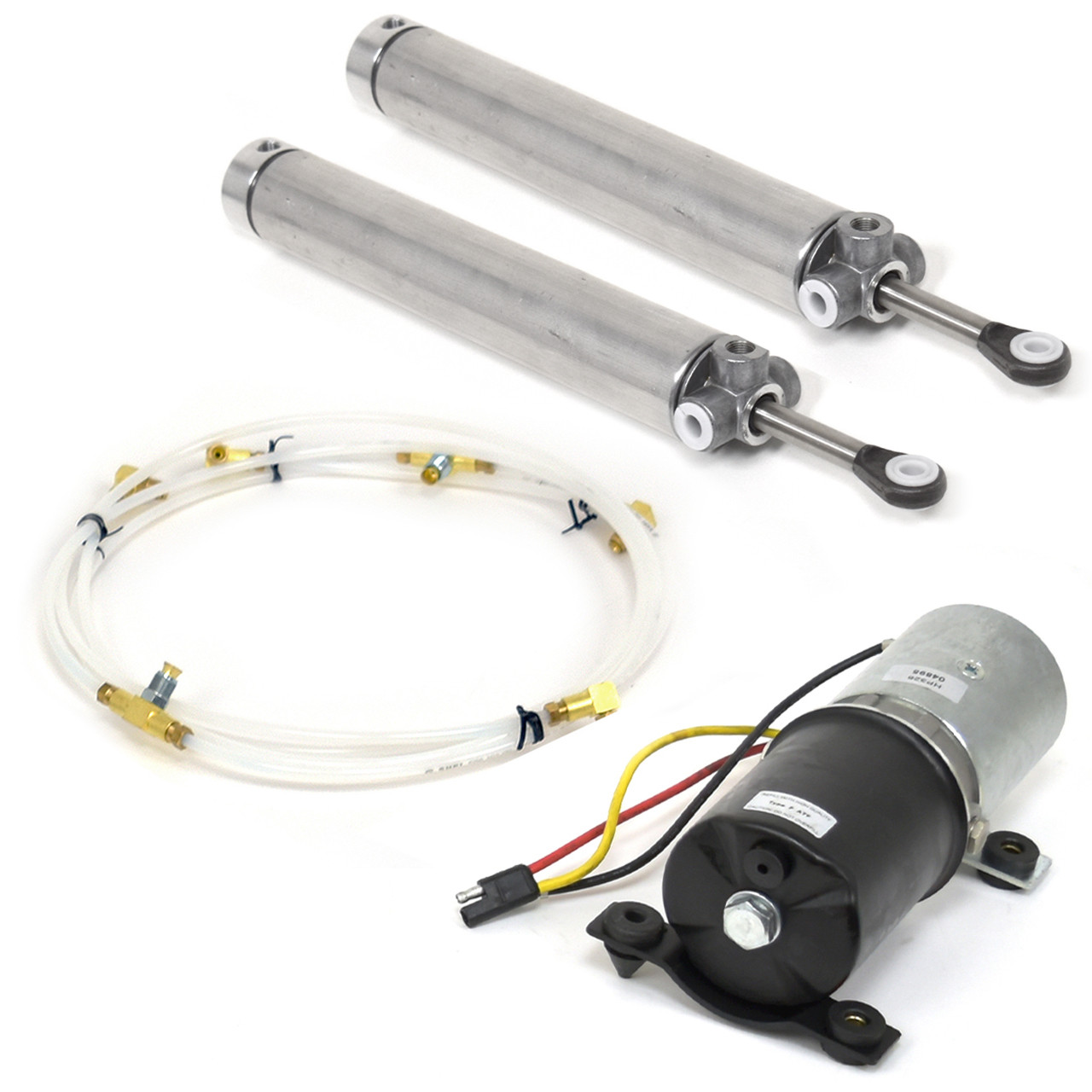 ACP FM-EM001 1966-1967 Mercury Caliente Convertible Top Motor Pump KIT - Cylinders, Hoses