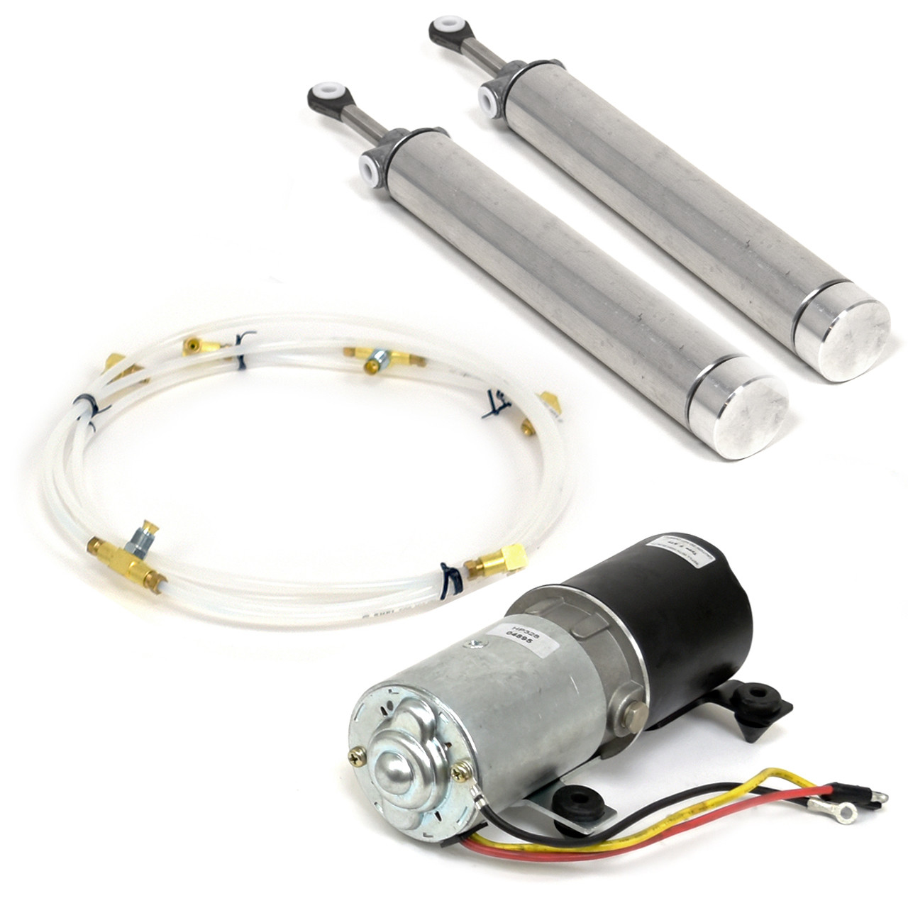 ACP FM-EM001 1966-1967 Mercury Caliente Convertible Top Motor Pump KIT - Cylinders, Hoses