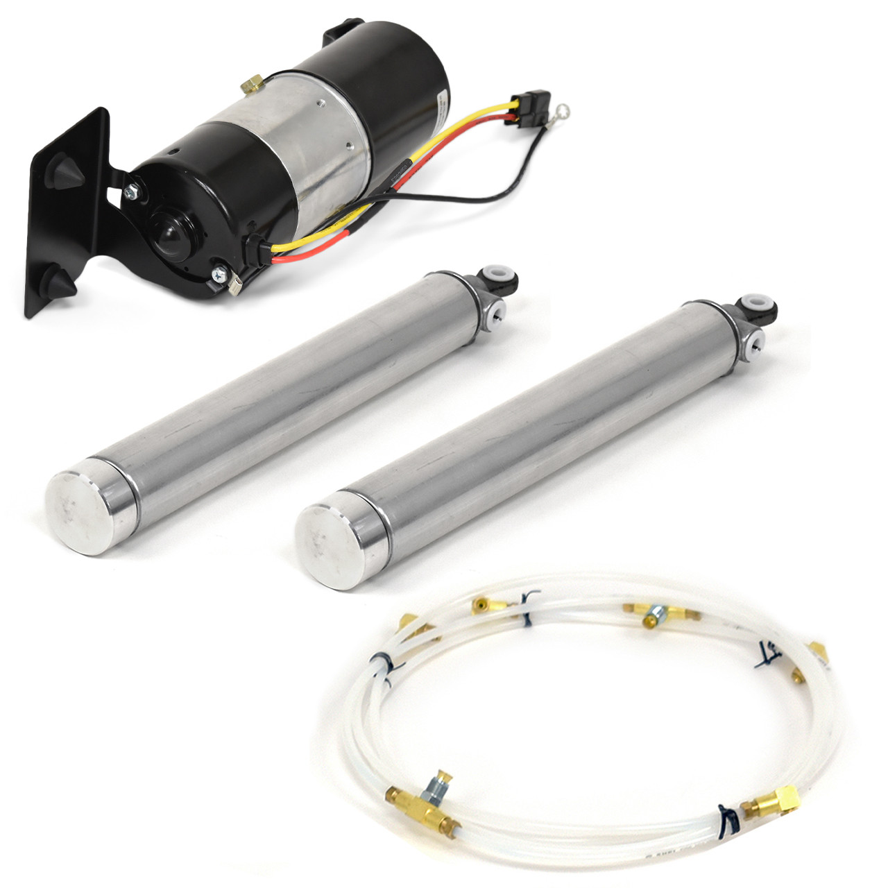 eClassics 1965-1970 Pontiac Catalina Convertible Top Motor Pump KIT - Cylinders, Hoses