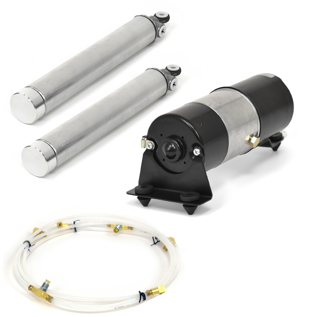 eClassics 1967 Oldsmobile Cutlass Convertible Top Motor Pump KIT - Cylinders, Hoses