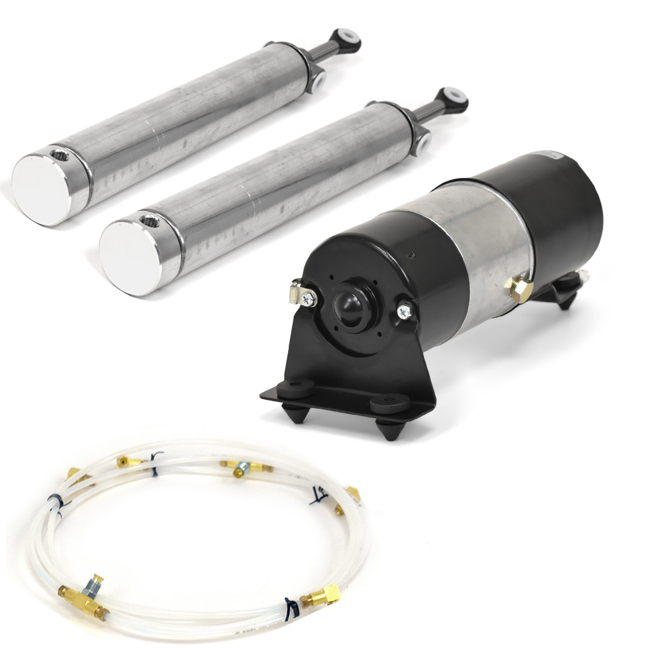 eClassics 1968-1972 Oldsmobile Cutlass Convertible Top Motor Pump KIT - Cylinders, Hoses