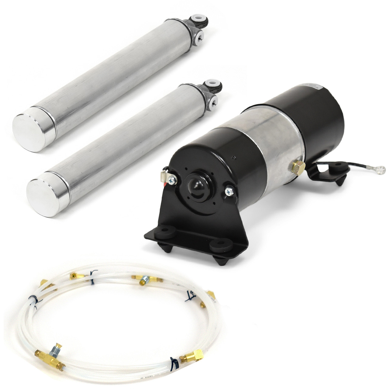 eClassics 1964-1966 Chevrolet Malibu Convertible Top Motor Pump KIT - Cylinders, Hoses