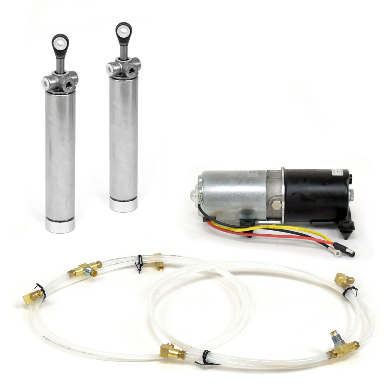 eClassics 1970-1971 Plymouth Barracuda Convertible Top Motor Pump KIT - Cylinders, Hoses