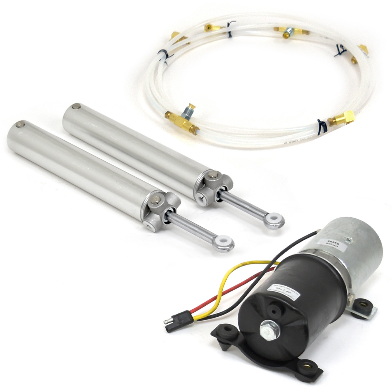 eClassics 1982-1985 Buick Riviera Convertible Top Motor Pump KIT - Cylinders, Hoses