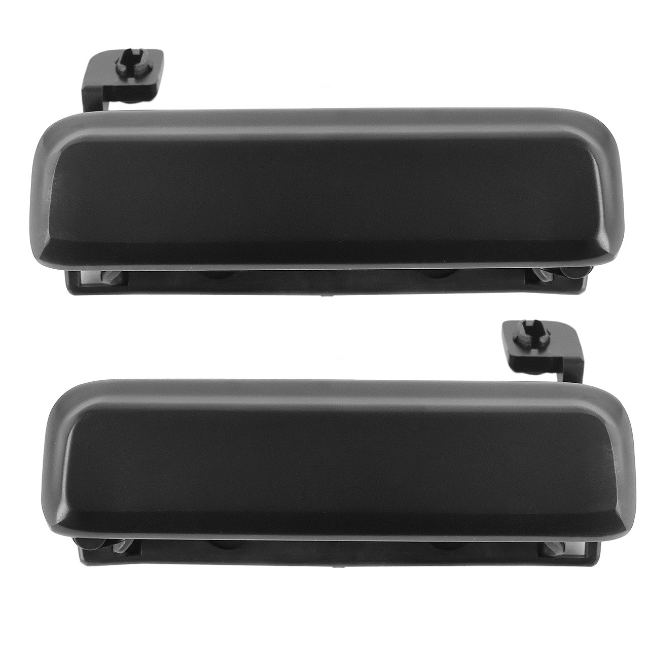 eClassics 1983-1992 Ford Ranger Outside Door Handle Black Metal Pair