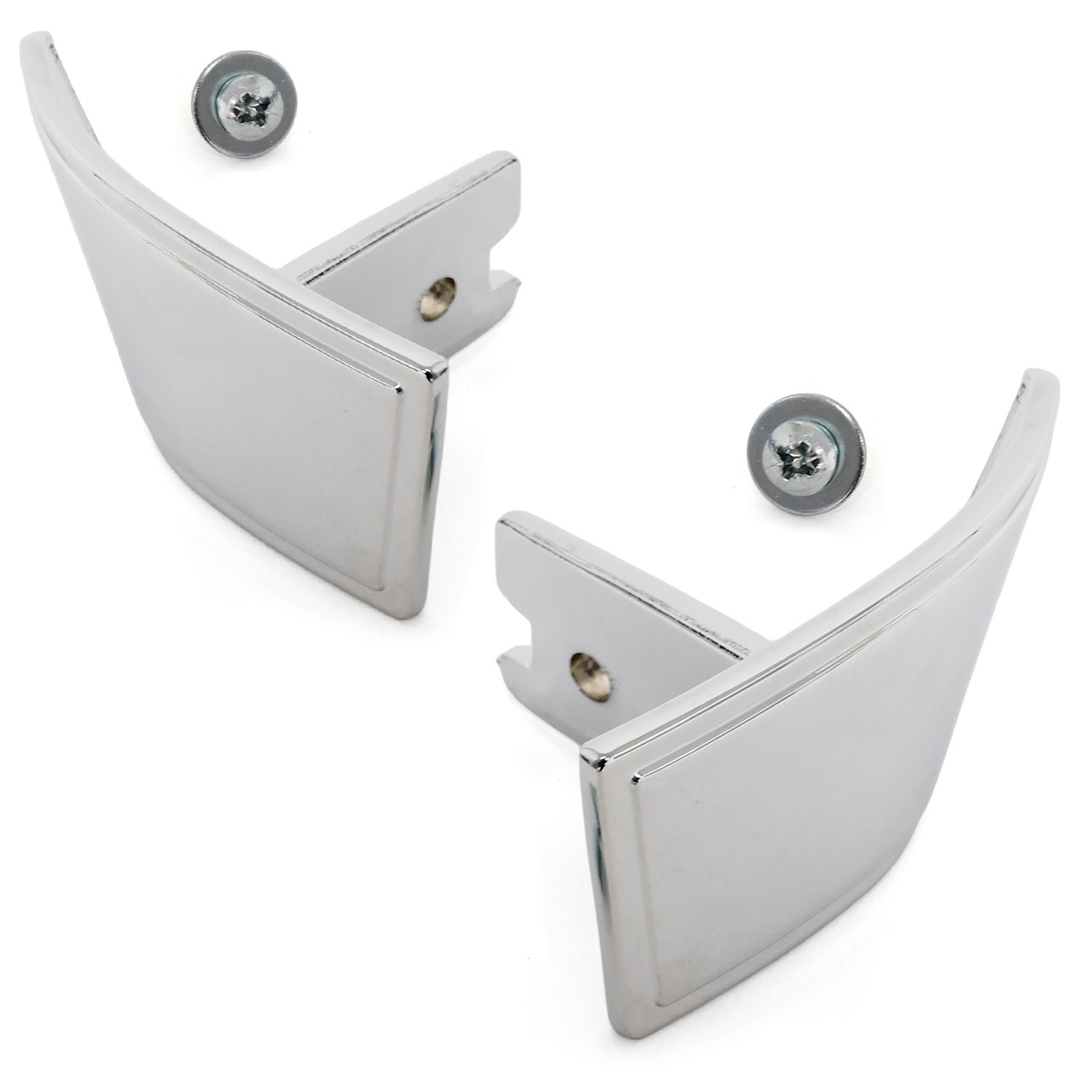 eClassics 1973-1979 Ford F-100 Pickup Truck Inside Door Handle Chrome PAIR
