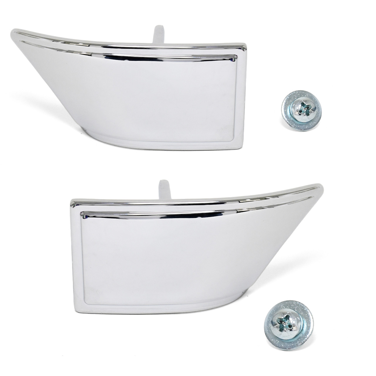 eClassics 1973-1979 Ford F-250 Pickup Truck Inside Door Handle Chrome PAIR