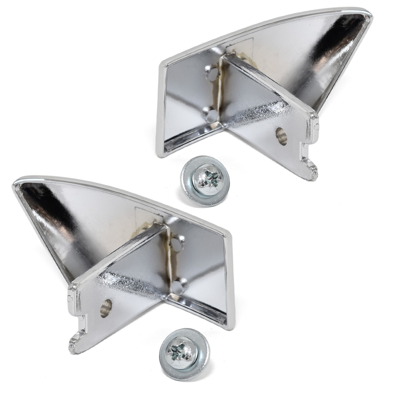 eClassics 1973-1979 Ford F-350 Pickup Truck Inside Door Handle Chrome PAIR