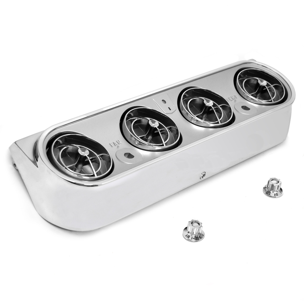 ACP FM-ACB01 1965 Ford Galaxie 500 Air Conditioner Bezel Assembly For Underdash Hang-On Unit