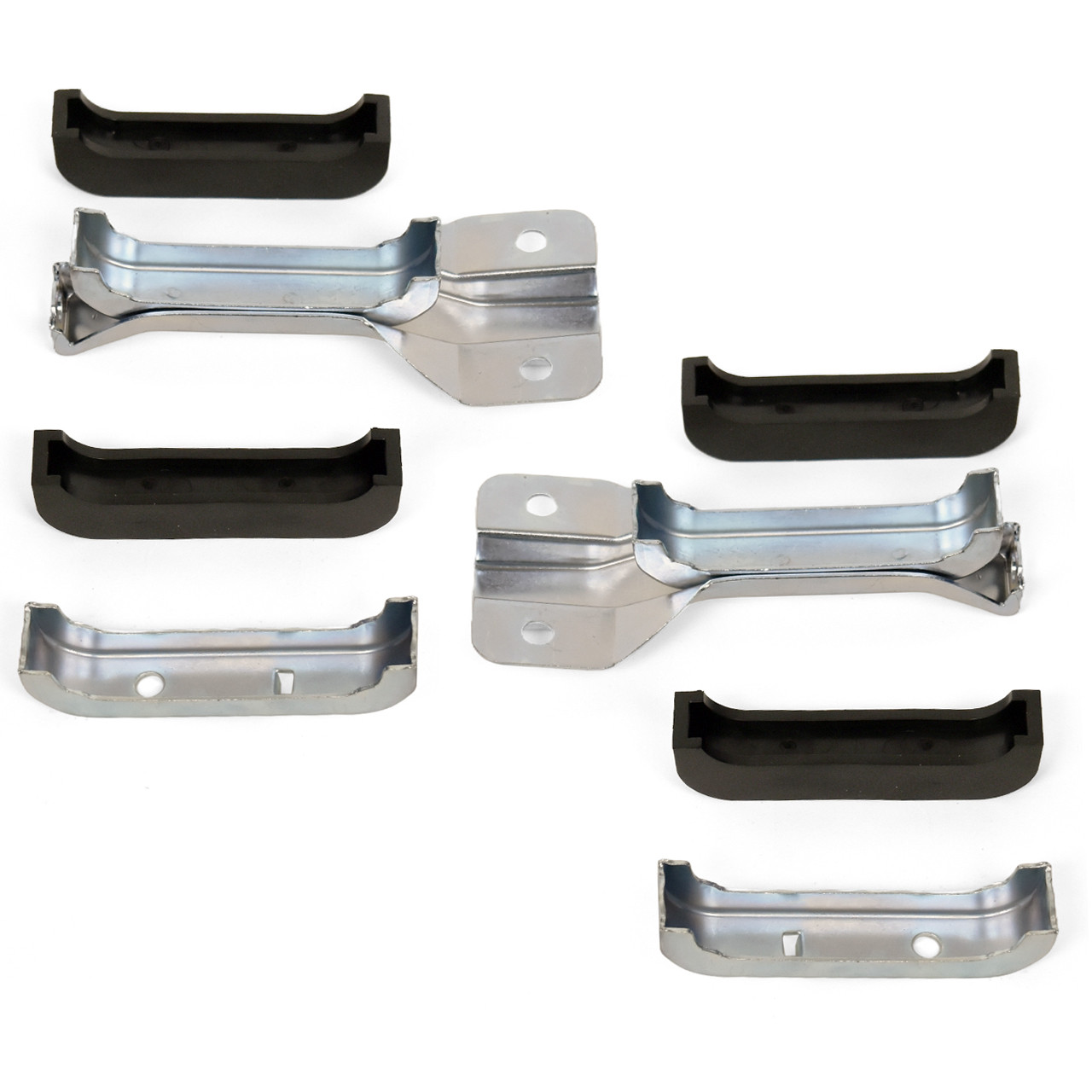 eClassics 1967-1967 Chevrolet K20 Suburban Radiator Mounting Brackets Upper/Lower PAIR For 3.25 Inch Thick Tanks