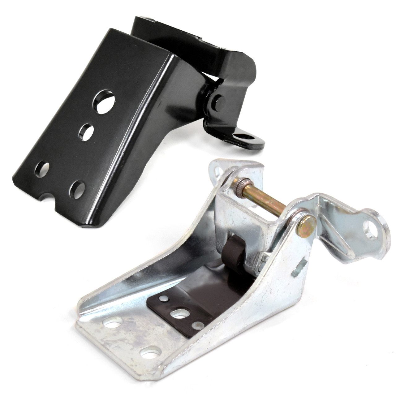 eClassics 1980-1996 Ford F-150 Pickup Truck Upper and Lower Door Hinge Driver Side SET