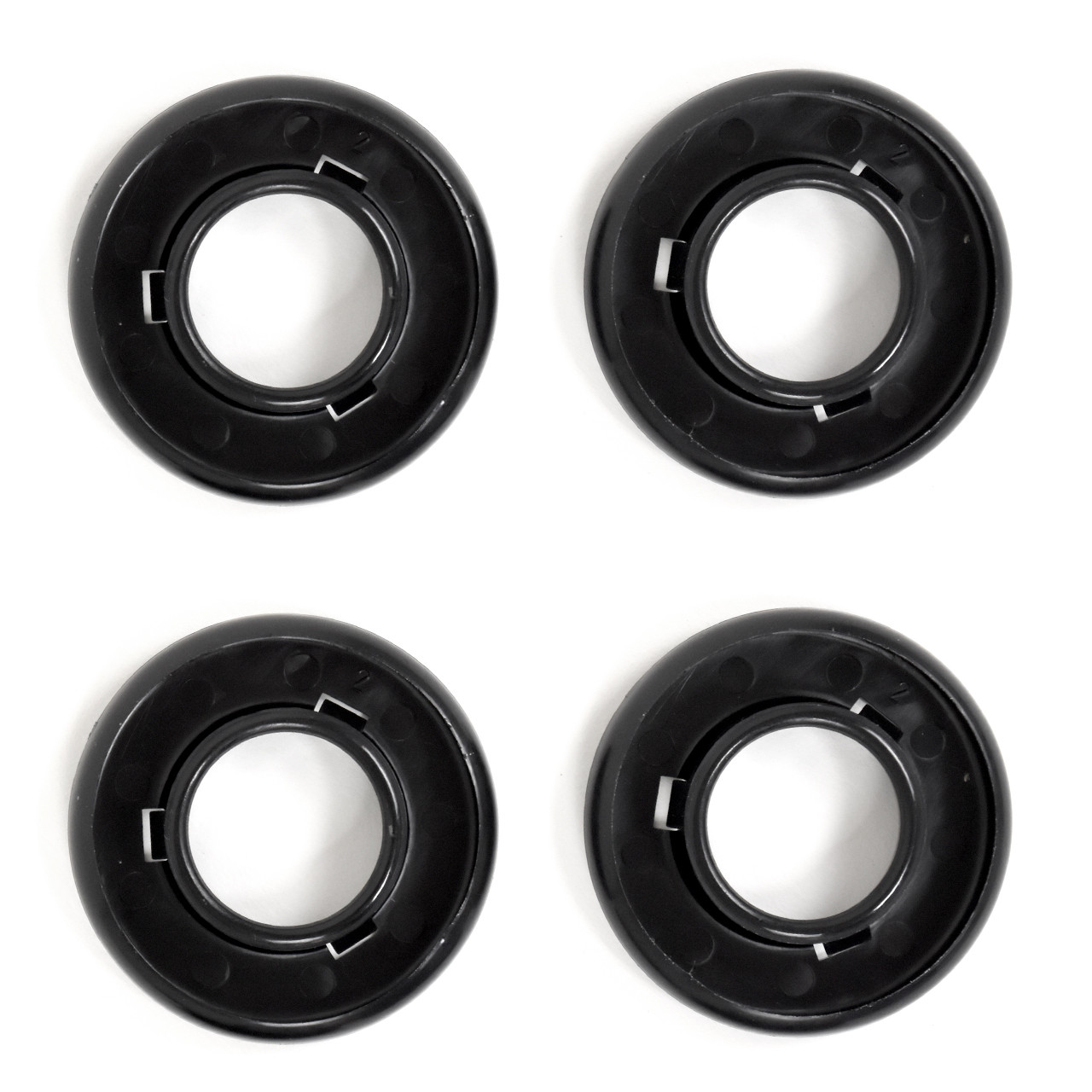 eClassics 1967-1972 GMC C35/C3500 Pickup Truck Door Inside Handle Trim Washer 4 Piece Set