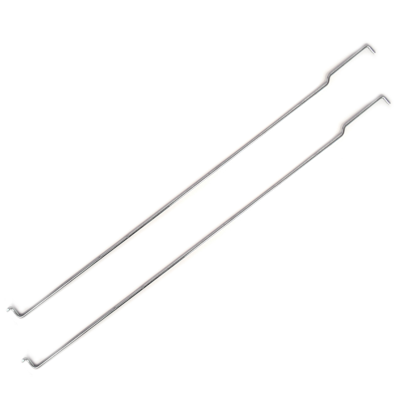 eClassics 1987-1988 Chevrolet R30 Pickup Truck Tailgate Latch Rod PAIR