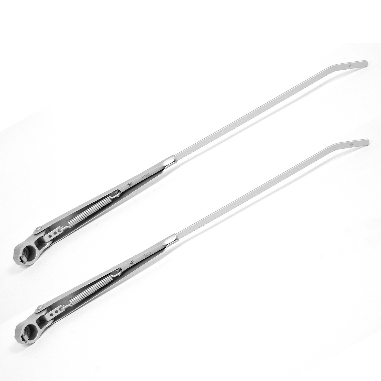 eClassics 1973-1984 GMC Jimmy Windshield Wiper Arm Silver PAIR