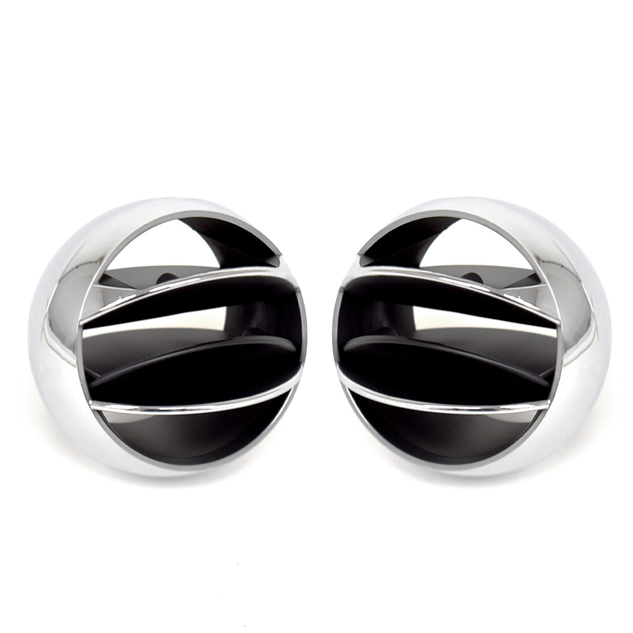 eClassics 1967-1972 GMC C25/C2500 Suburban A/C Air Dash Vent Deflector Ball PAIR