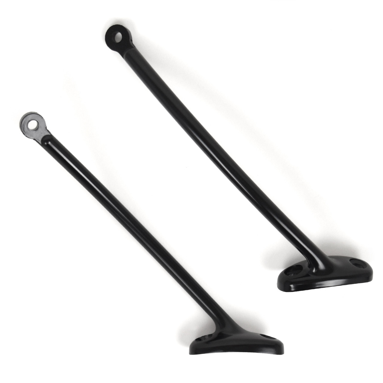 eClassics 1954-1954 Chevrolet 1500 Pickup Truck Outside Mirror Bracket Black PAIR