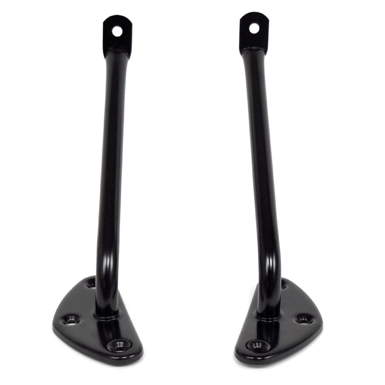 eClassics 1968-1972 Chevrolet K30 Pickup Truck Outside Mirror Bracket Black PAIR