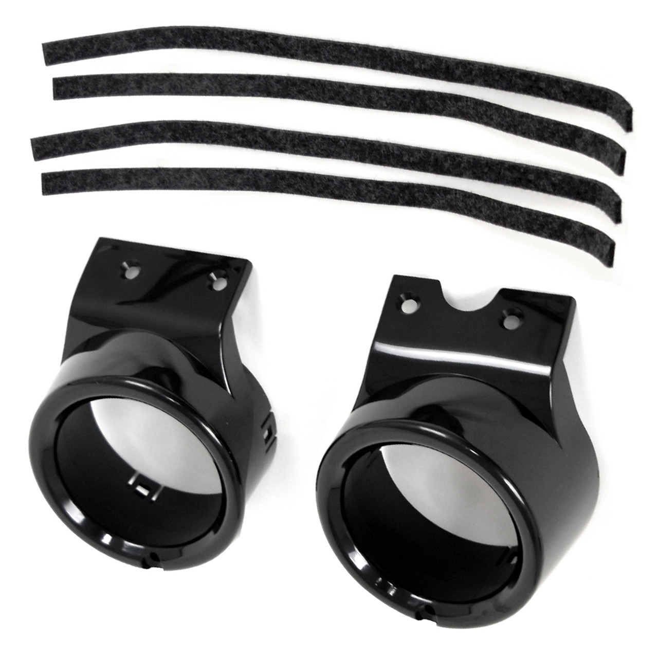 eClassics 1967-1972 Chevrolet K20 Suburban A/C Air Dash Vent Bezel Black PAIR