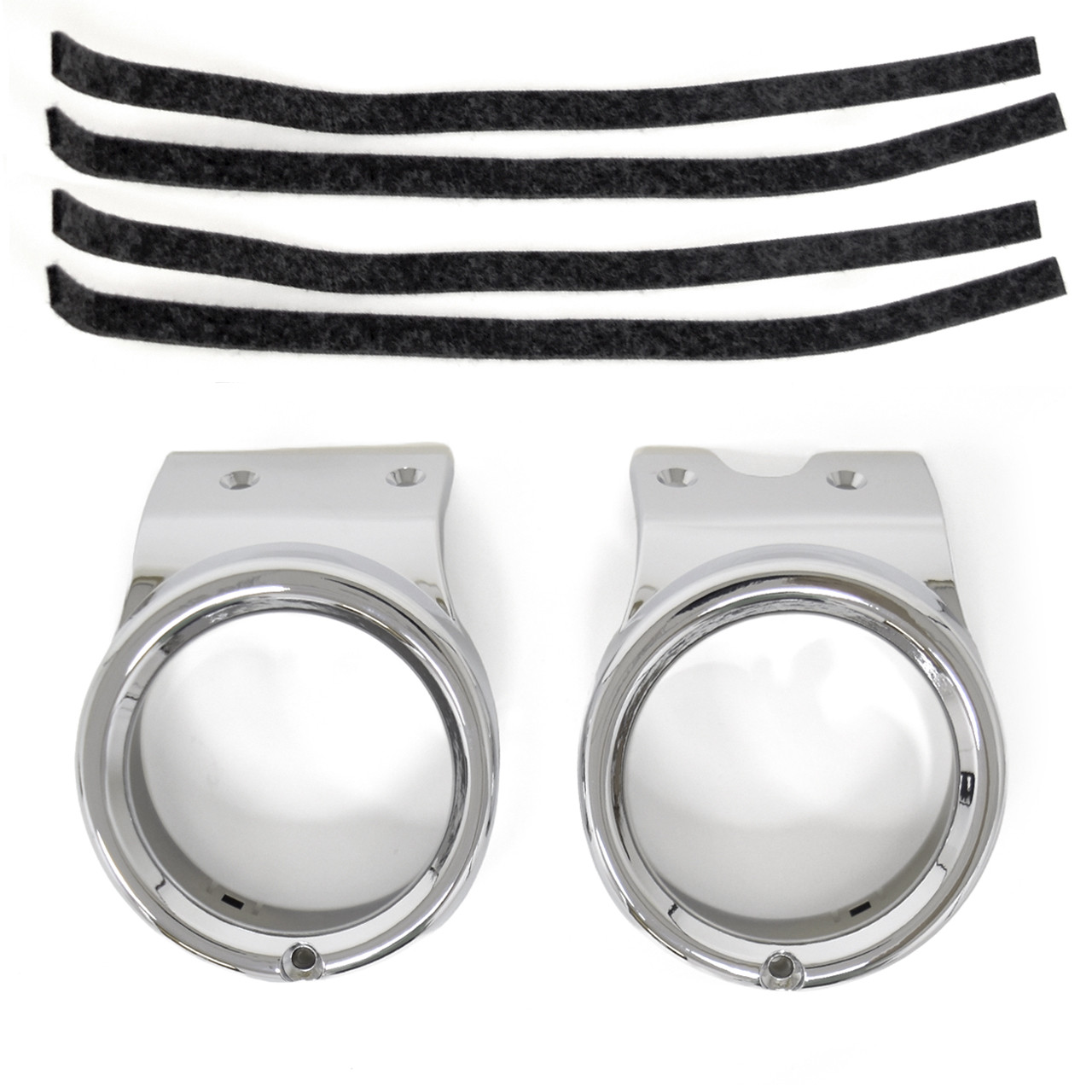 eClassics 1970-1972 GMC Jimmy A/C Air Dash Vent Bezel Chrome PAIR