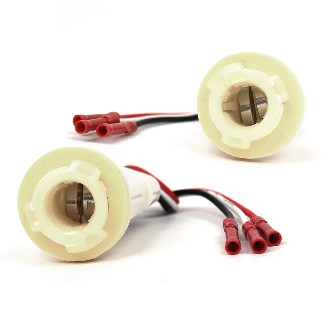 eClassics 1974-1983 Ford F-100 Pickup Truck Parking Or Tail Light Socket And Wiring Pigtail Pair