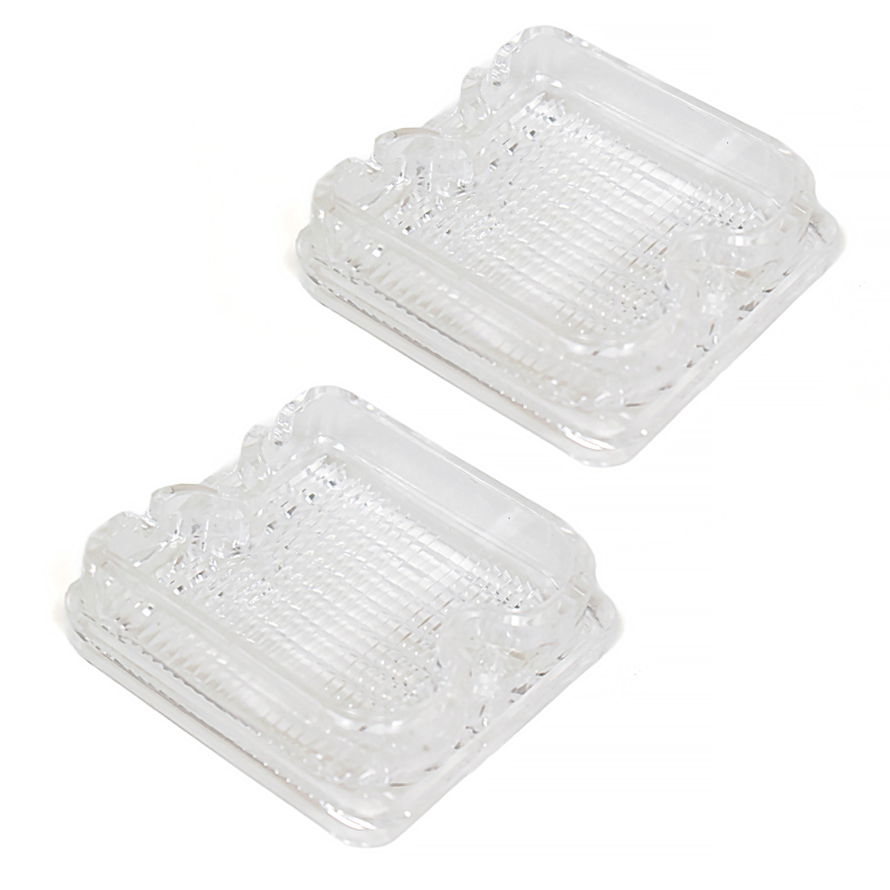 eClassics 1967-1972 GMC C25/C2500 Suburban Backup Light Lens Clear Pair