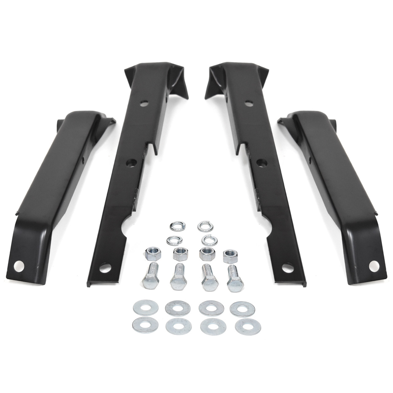 eClassics 1967-1972 GMC C15/C1500 Pickup Truck Rear Bumper Bracket SET For 4WD Shortbed