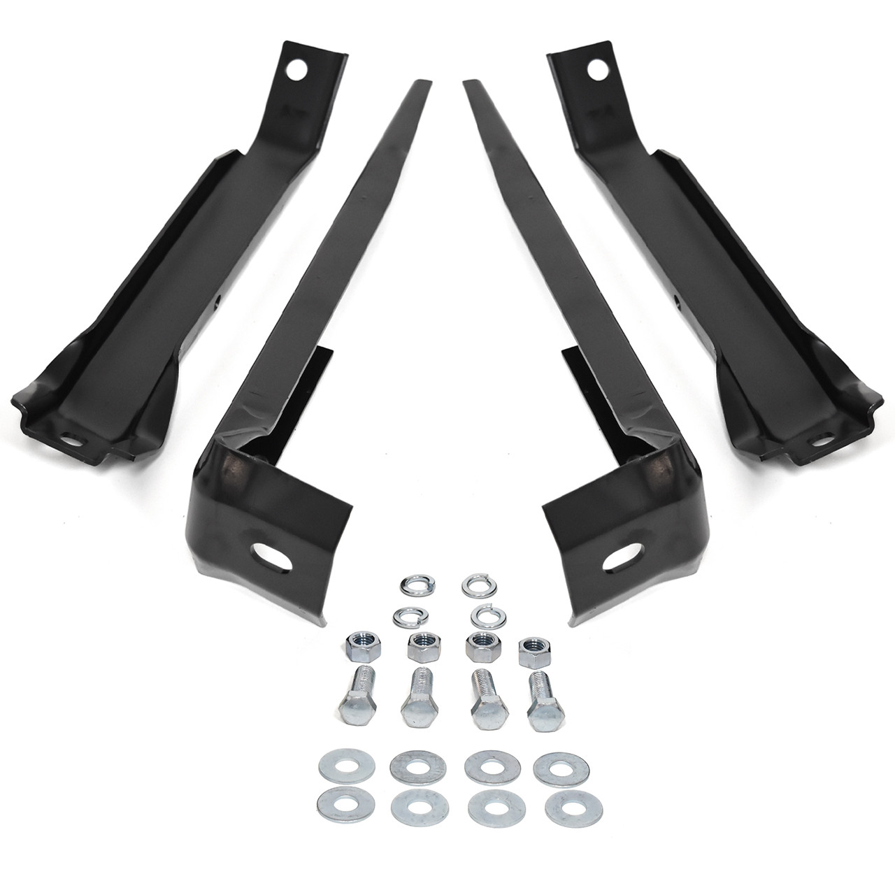 eClassics 1967-1972 GMC C35/C3500 Pickup Truck Rear Bumper Bracket SET For 4WD Shortbed