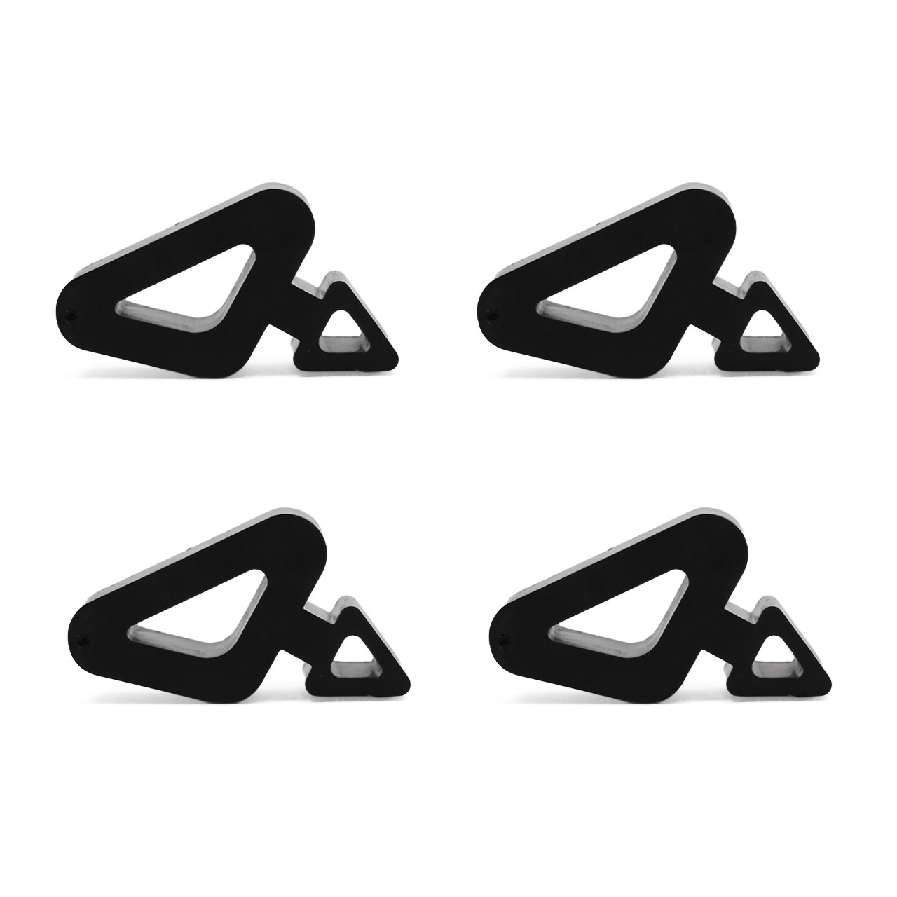 eClassics 1967-1972 GMC C25/C2500 Suburban Hood Bumper 4-Piece SET