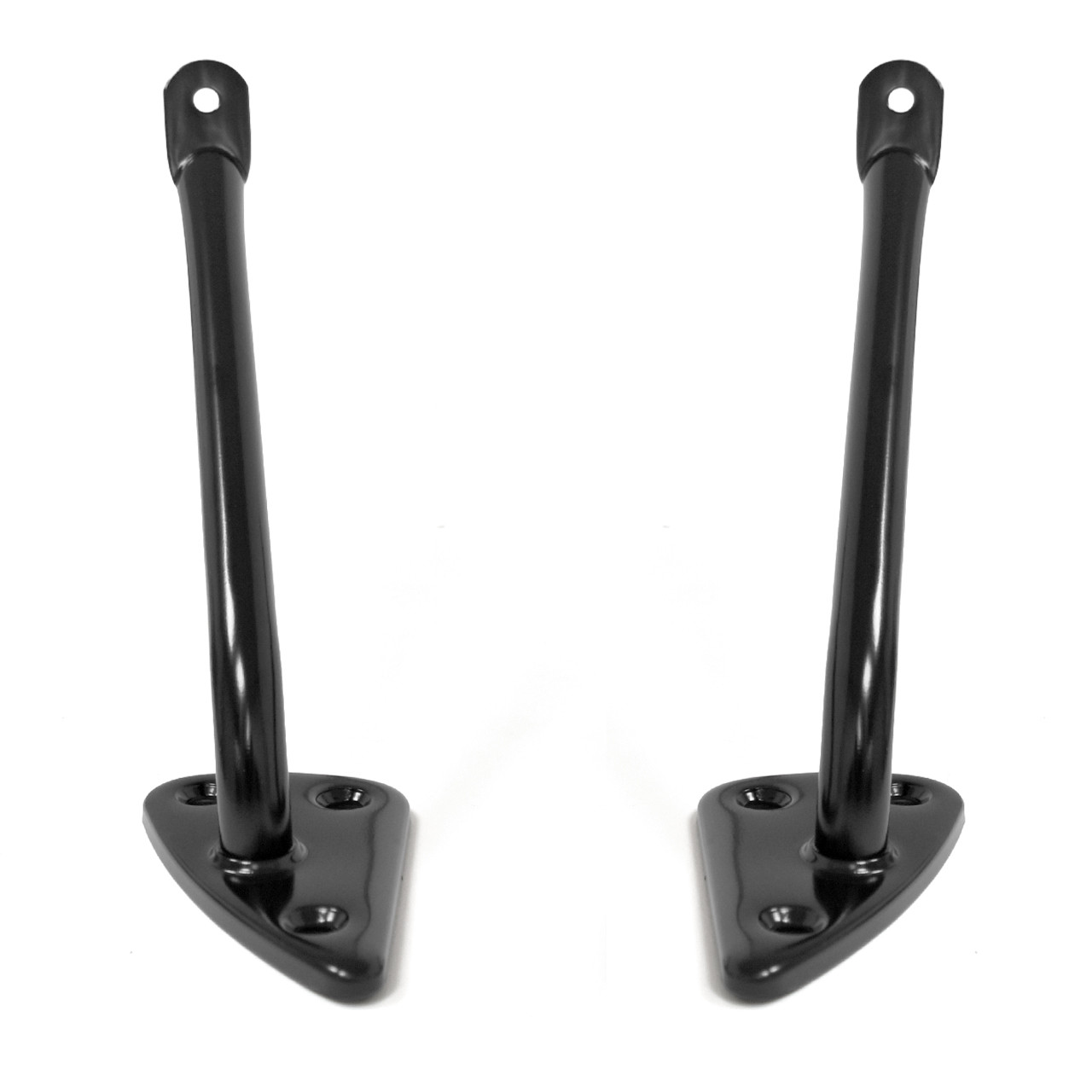eClassics 1960-1966 Chevrolet C30 Pickup Truck Outside Mirror Bracket Black PAIR