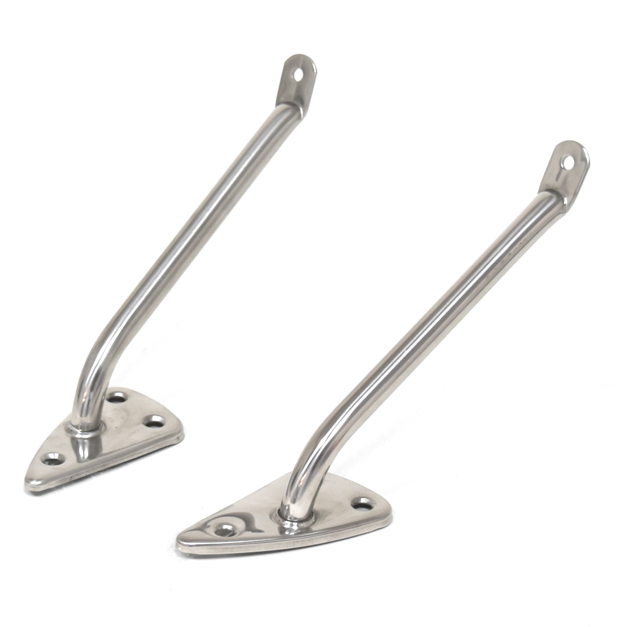 eClassics 1960-1966 Chevrolet C20 Pickup Truck Outside Mirror Bracket Stainless PAIR