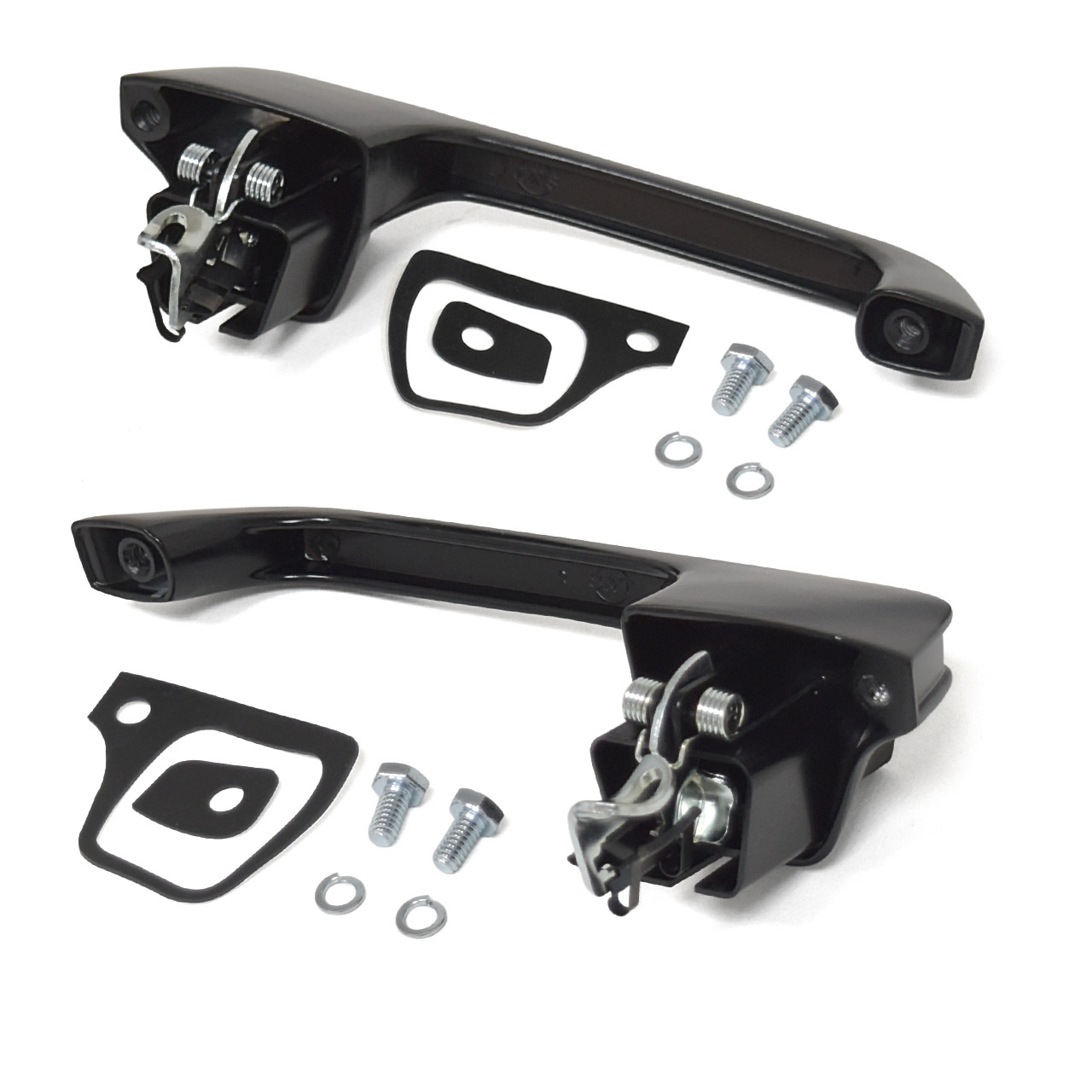 eClassics 1987-1987 GMC V1500 Pickup Truck Outside Door Handle Black PAIR