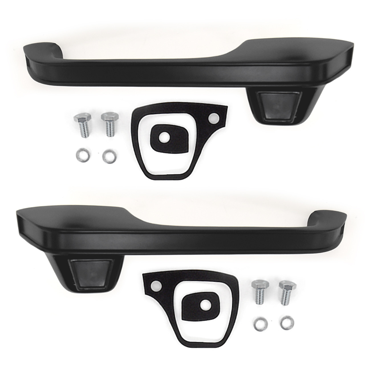 eClassics 1987-1987 GMC V2500 Pickup Truck Outside Door Handle Black PAIR